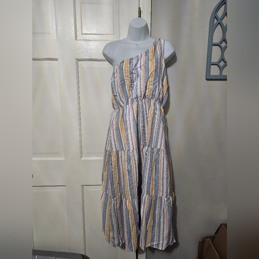 Gilli Pastel Striped Dress